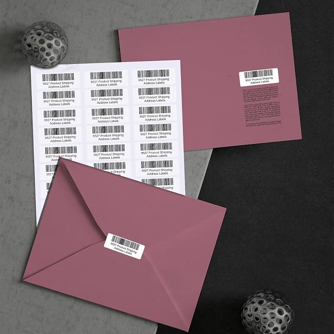 9527 Product 30 up 1 x 2-5/8 Sticker Labels Shipping Address Labels 2000 Sheets - Image 6