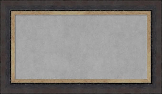 Amanti Art Black Framed Magnetic Board 17x29 Small Vision Board by AmantiArt