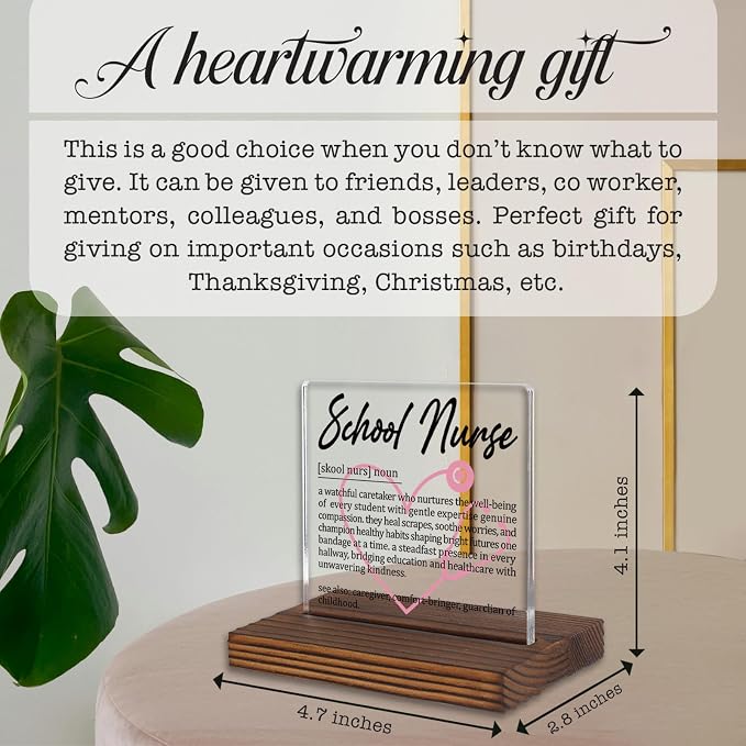 School Nurse Gifts, Thank You Appreciation Gifts - Image 4
