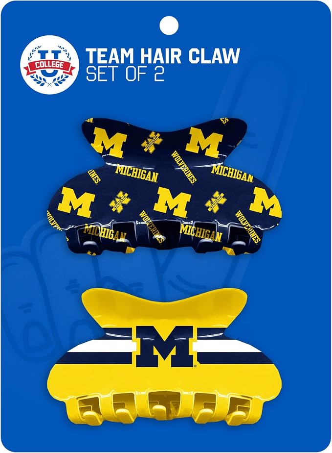 Littlearth NCAA Team Hair Claw Set - Image 3
