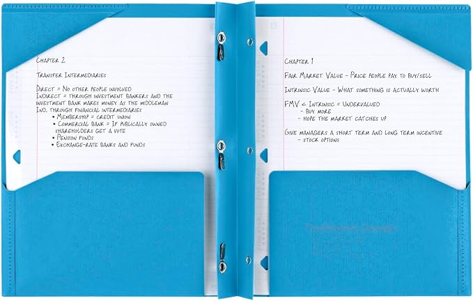 Five Star 2-Pocket Folder, Plastic Folder - Image 2