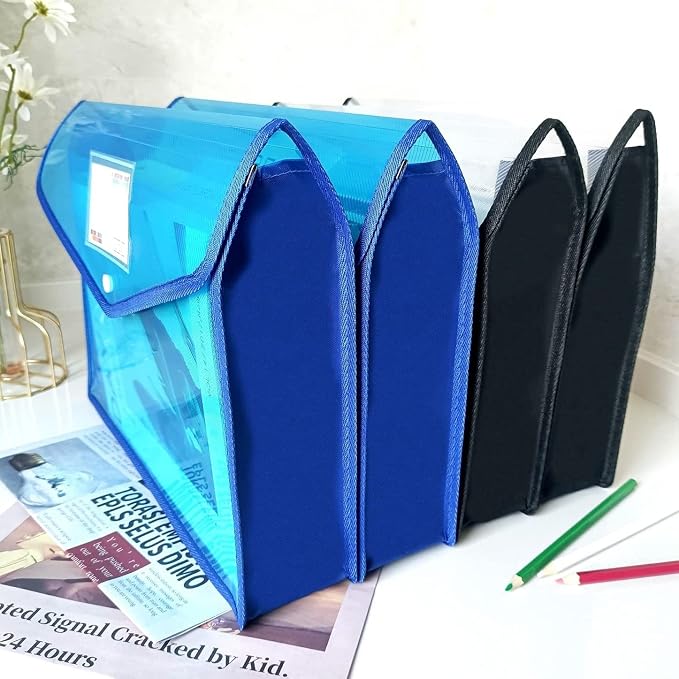 YoeeJob Plastic File Folders Legal Size 2 Pcs, Expandable Document Folder - Image 7