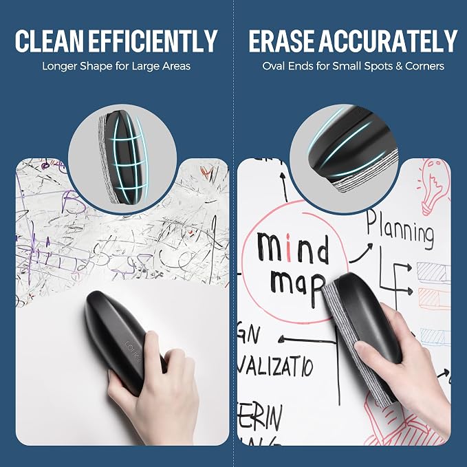 loukin Dry Erase Eraser Refill Pads - Image 5