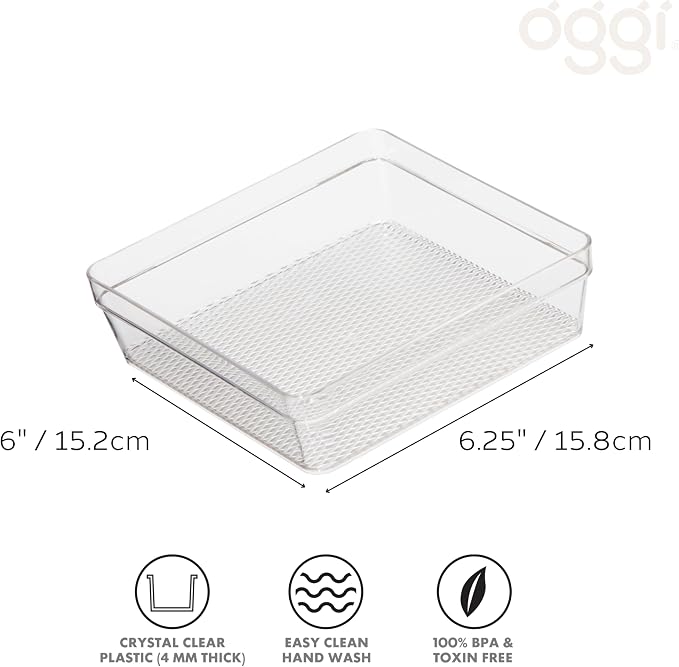 Oggi Clear Drawer Organizer - Image 2
