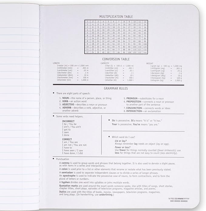 Mead Composition Notebook, College Ruled Paper, 7-1/2" x 9-3/4", 100 Sheets per - Image 3