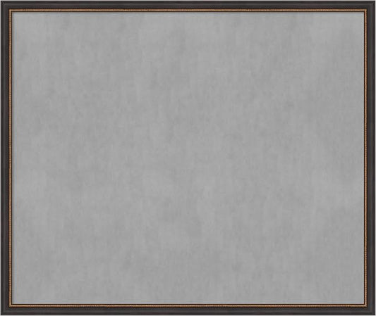 Amanti Art Black Framed Magnetic Board 43x51 Oversize Vision Board by AmantiArt