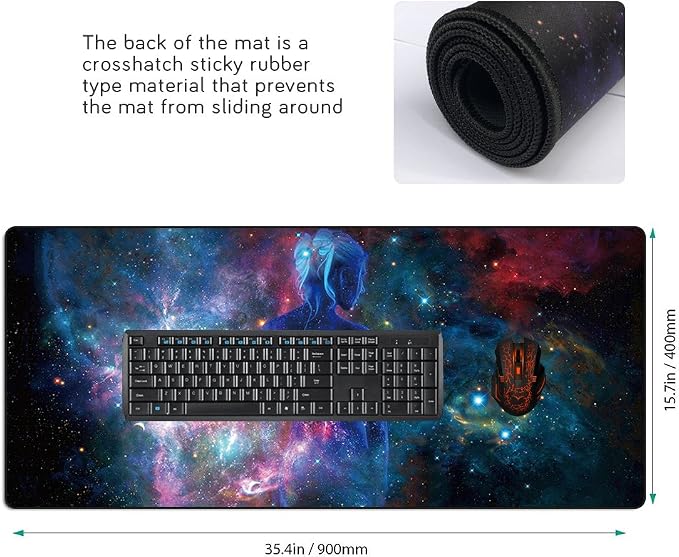 XXL Professional Large Mouse Pad & Computer Game Mouse Mat - Image 2