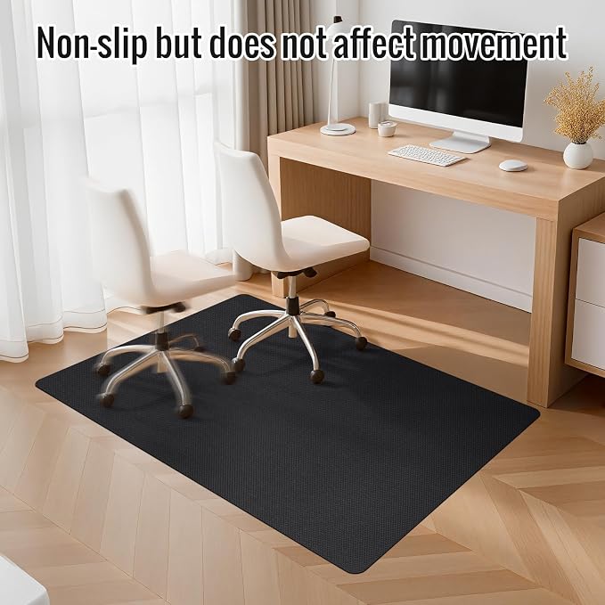Office Chair Mat for Hard Floors, Heavy Duty Floor Protector Rolling Chairs for - Image 2