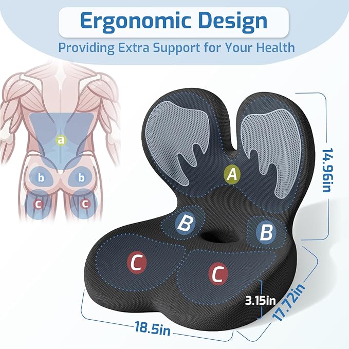 Seat Cushion, Office Chair Cushion - Image 8