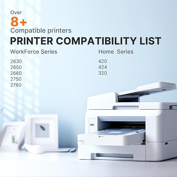 E-Z Ink Remanufactured Ink Cartridge Replacement for Epson 220 XL 220XL T220XL to use with WF-2760 WF-2750 WF-2630 WF-2650 WF-2660 XP-320 XP-420 XP-424(4 Black, 2 Cyan, 2 Magenta, 2 Yellow) 10Pack-DeskLoop Office