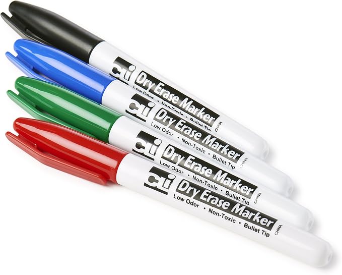 Charles Leonard Dry Erase Markers, Pocket Style - Image 3