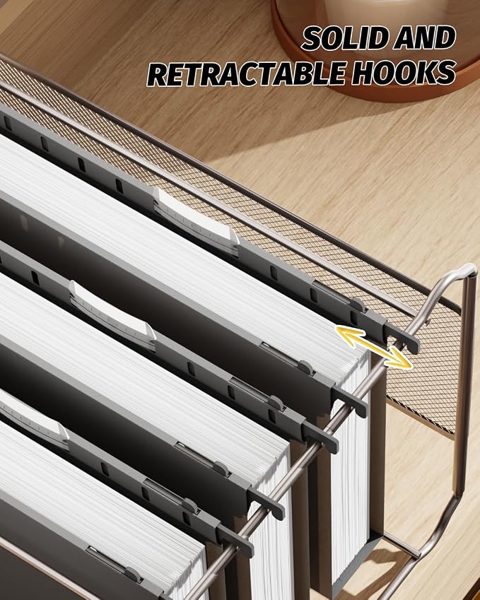 Ansook Extra Capacity Hanging File Folders Legal Size, Heavy Duty 2 Inch - Image 6