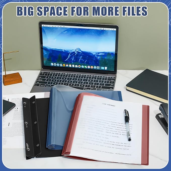 Teling 24 Pcs Clear Front Report Covers - Image 5
