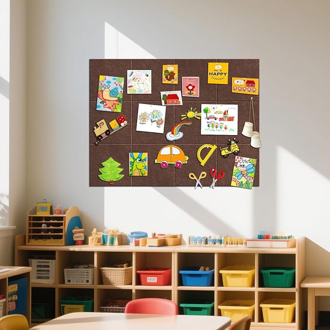 TSJOFFICE Large Cork Board for Wall - Image 7