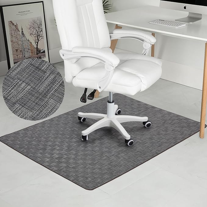 Chair Mat for Hardwood & Tile Floor, Anti Slip, Floor Protector for Home Office by RccugmatS