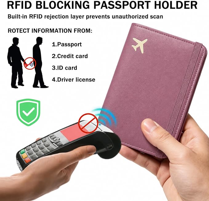 ZOPPEN RFID Blocking Passport Holder - Image 6
