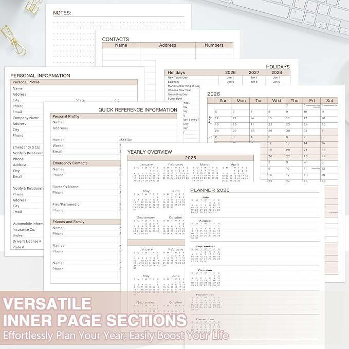 2026-2027 Academic Planner, Weekly & Monthly Appointment Book from Jul. 2026 - Image 6