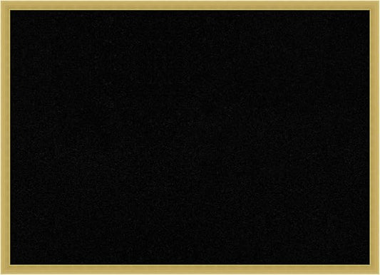 Amanti Art Black Cork Board for Wall, 21x29 Vision Board with Gold Wood Frame, Medium Corkboard Office Decor for Home Organization, Modern Contemporary Corkboard Pinboard to display items for home-DeskLoop Office