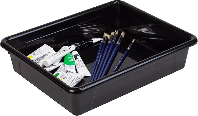 Storex Letter Size Flat Storage Tray – Organizer Bin - Image 7