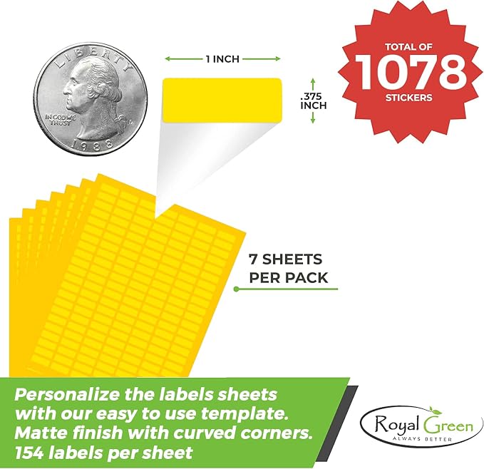 Small Labels Printable Sticker Paper Sheets - Image 2