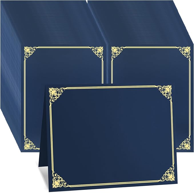 150 Pcs Certificate Holders Bulk, Document Covers - Image 8