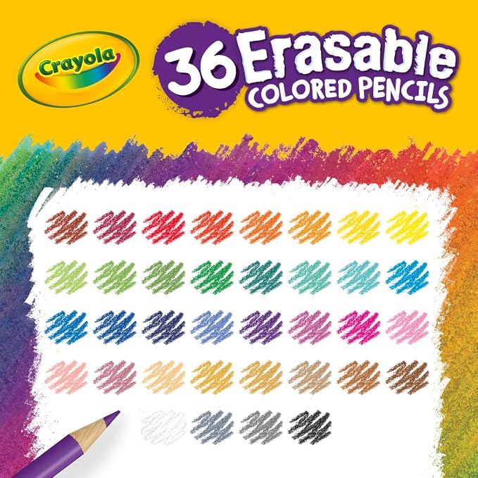 Crayola Erasable Colored Pencils, Colored Pencils - Image 3