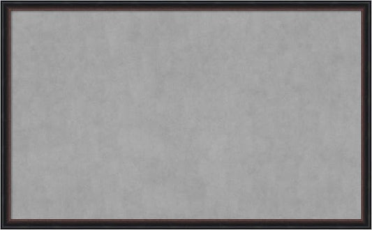Amanti Art Black Framed Magnetic Board 26x42 Large Vision Board by AmantiArt