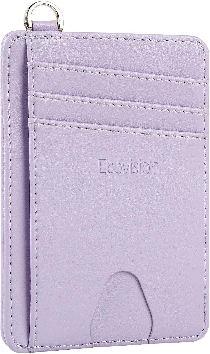 Slim Minimalist Front Pocket Wallet, RFID Blocking Credit Card Holder Wallet - Image 2