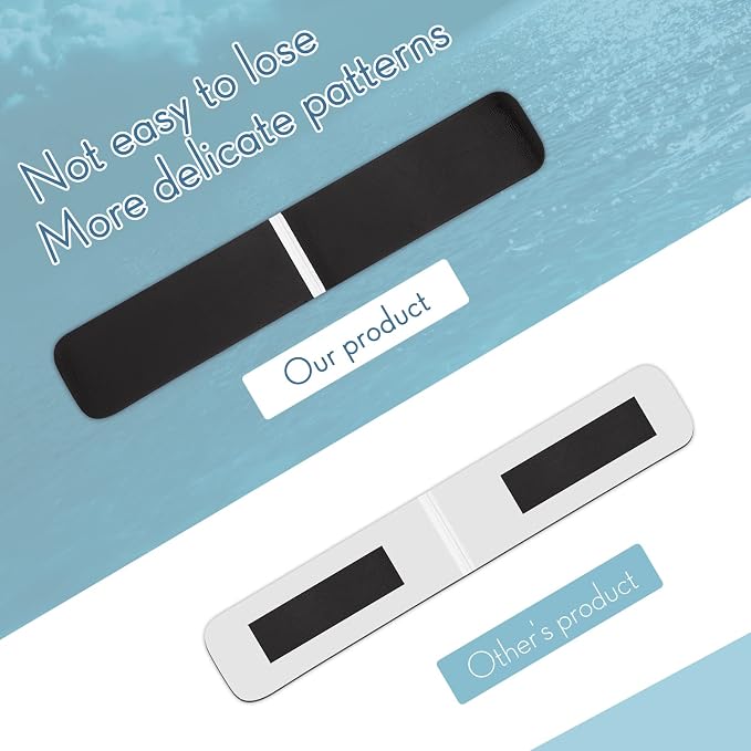 Zonon 24 Pcs Ocean Magnetic Bookmarks Summer Blue Magnet Page Markers Page Clip - Image 4