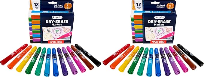 Crayola Take Note Dry Erase Markers by Crayola