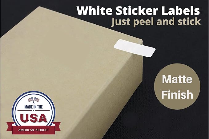White Printable Labels Sheets + Bonus Color Labels Produce Excellent Results - Image 2