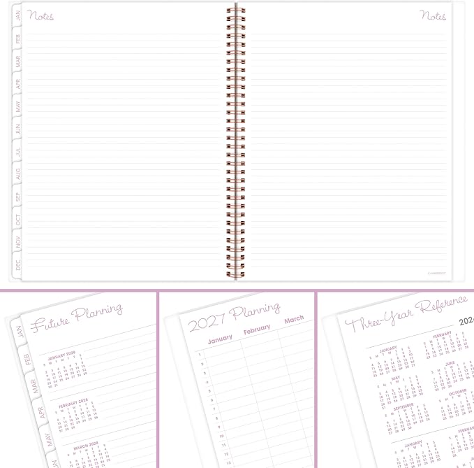 Mead Cambridge 2027 Planner, Weekly & Monthly, 8.5" x 11" - Image 7