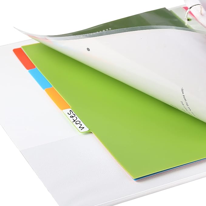 Mr. Pen- Dividers for 3 Ring Binder, 2 Sets, 6 Pack/Set, Binder Dividers - Image 9