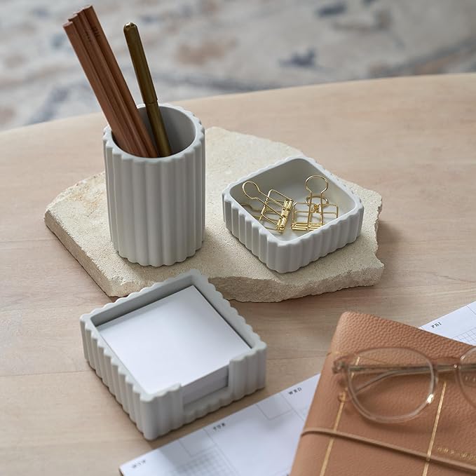 Aesthetic Desk Organizer Set of 3 - Image 4