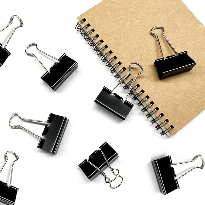 DSTELIN Large Binder Clips 1.6-Inch, Big Paper Clamps Clips - Image 5