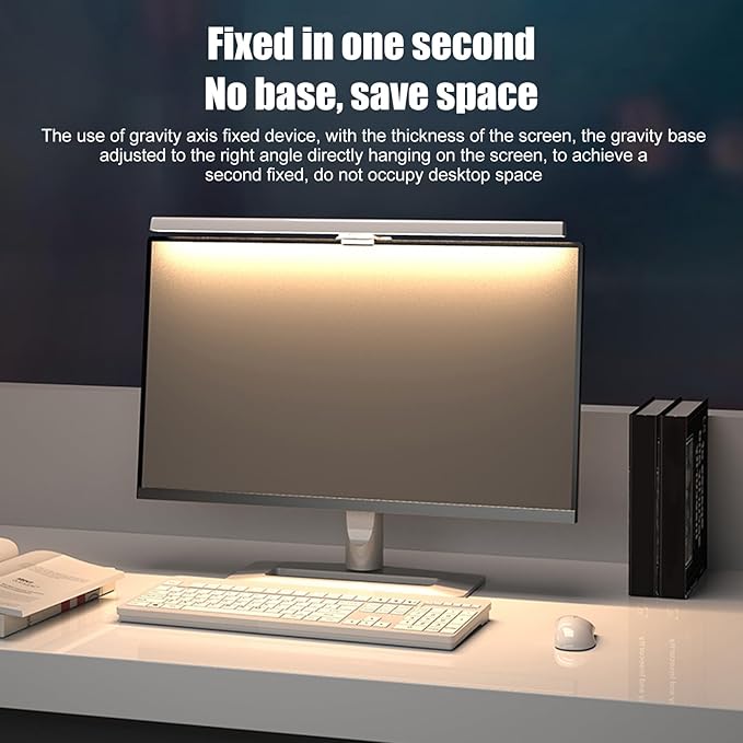 Computer Monitor Light Bar, Touch Control Adjustable E Reading USB Powered Lamp - Image 2