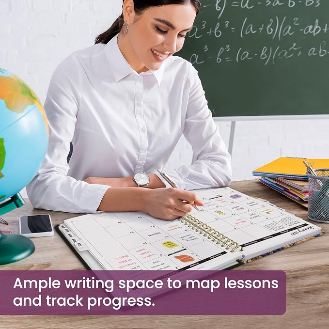 Academic Planner 2026-2027, Weekly and Monthly Calendar Book, July 2026 – June - Image 7