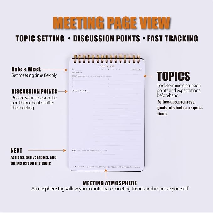 Meeting Notebook for Work with Action Plan - Image 4