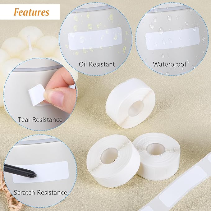 6 Rolls Label Maker Tapes for Phomemo D30 - Image 3