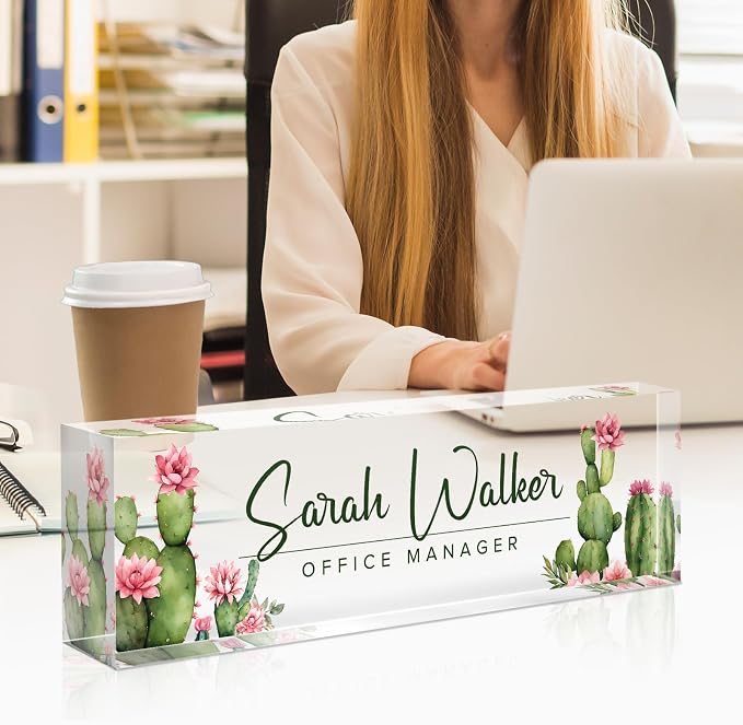 Custom Name Plate for Desk - Image 4