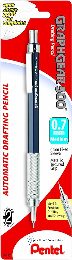 Pentel Graph Gear 500 Automatic Drafting Pencil, 1 Pack by PentelofAmerica