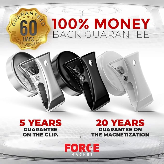 Magnet Clips Heavy Duty 10 Pack | Strong Force Magnetic Clips - Image 8