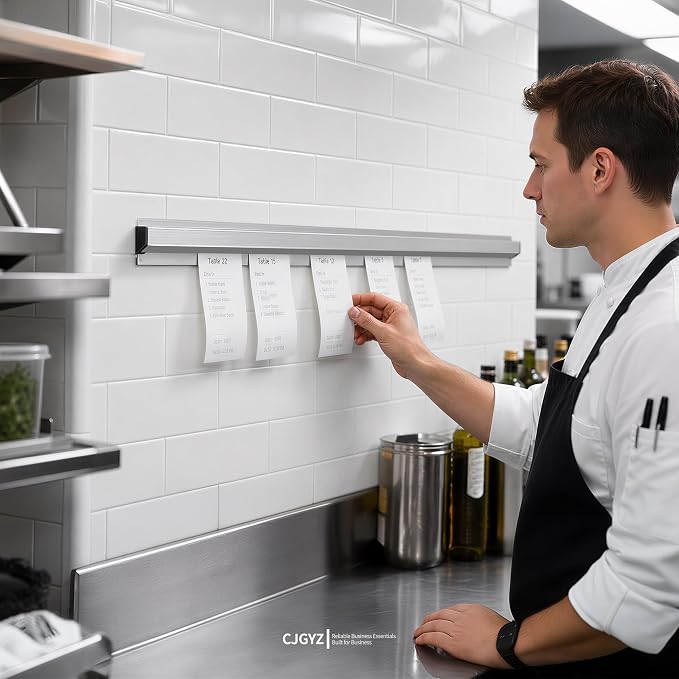 Ticket Holder for Restaurant, 16/18/24/28/30" Ticket Check Rack Restaurant - Image 2