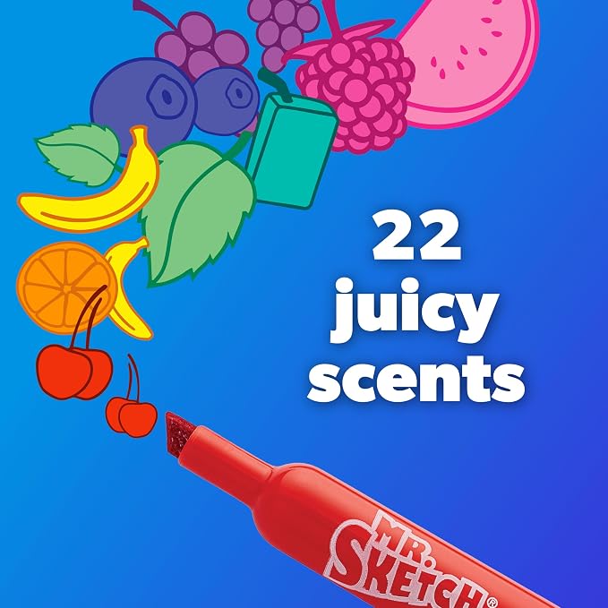 Mr. Sketch Scented Markers, Chisel Tip, Spark Creativity, Arts & Crafts - Image 4