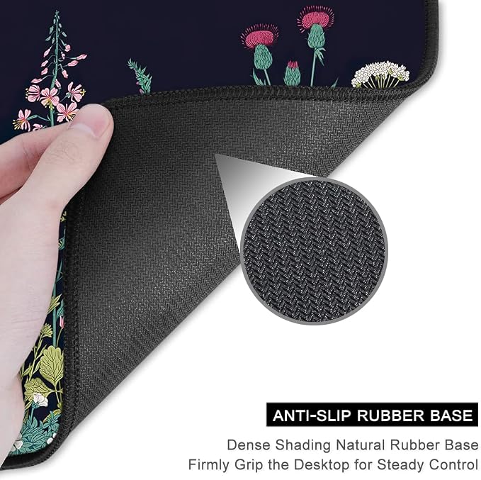 Auhoahsil Desk Pad, XXL Large Mouse Pad, Extended Gaming Mousepad, Cute Desk Mat - Image 4