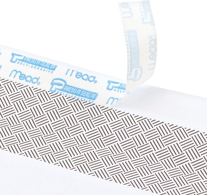 Mead #10 Security Business Envelopes Letter Size 4-1/8" x 9-1/2" – Peel and Seal - Image 3