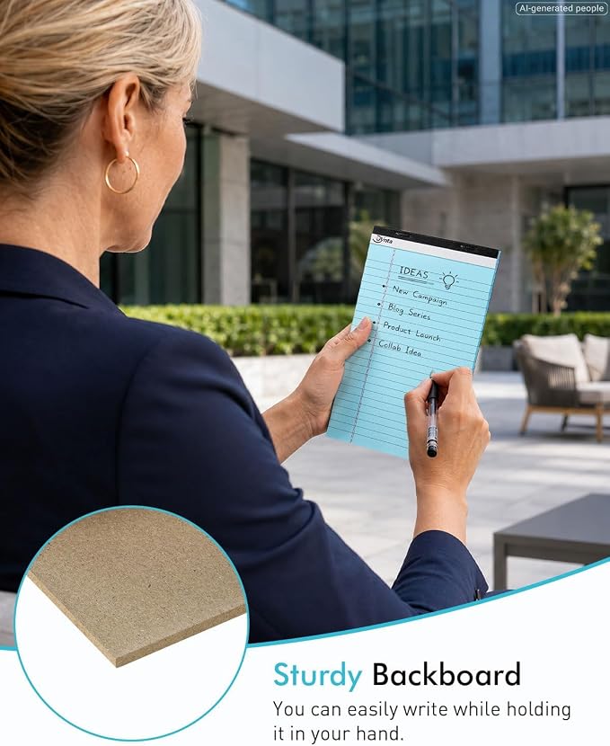 Dynta 24pcs Small Legal Pads 5x8 Note Pads - Image 2