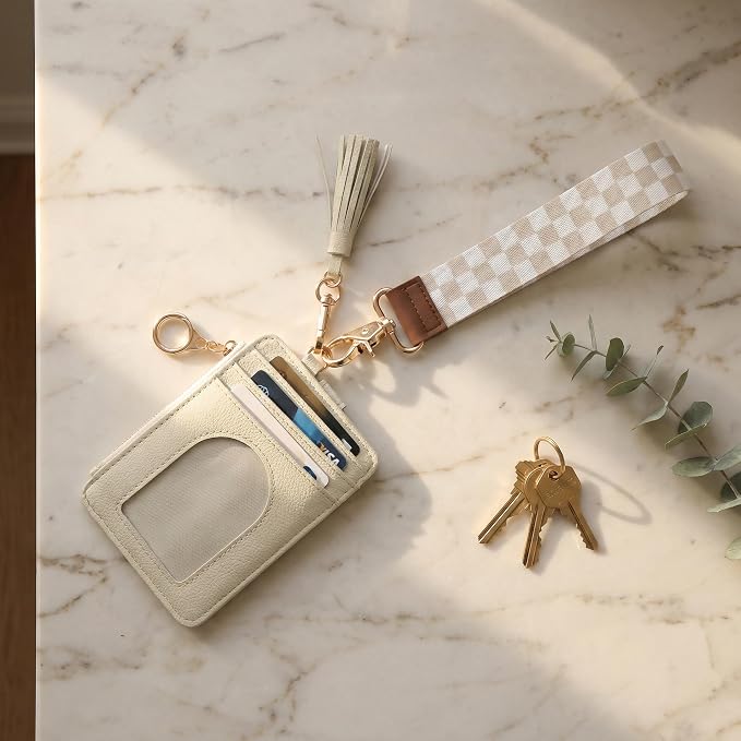 Stylish Wristlet Keychain Wallet - Image 8