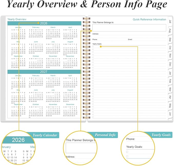 2026-2027 Monthly Planner - Image 5