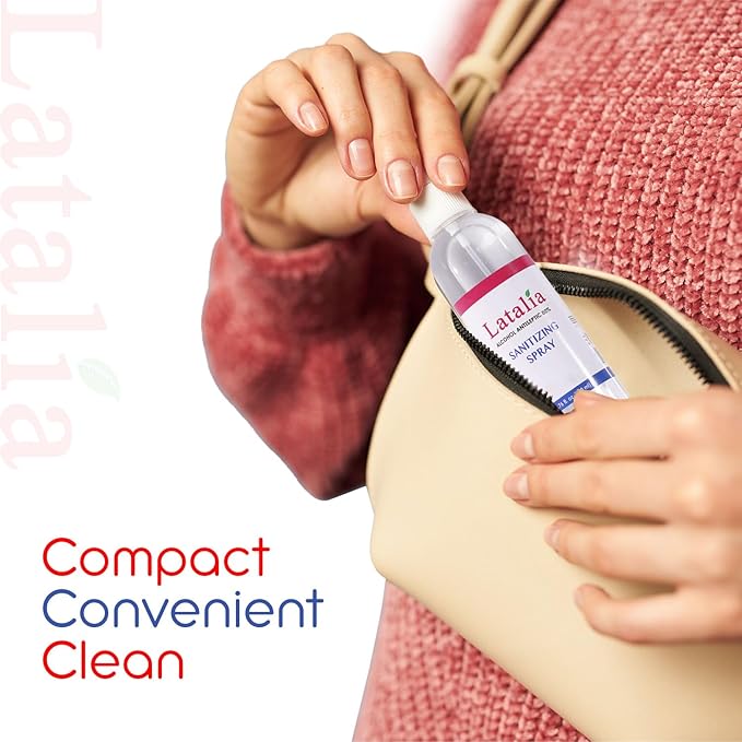 Hand Sanitizer Spray - Pack of 24 Unscented Spray Hand Sanitizer for Hands (6.67 Fl oz)-DeskLoop Office
